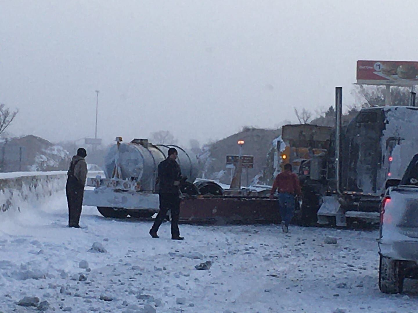 Plow Truck Crash On Hwy 54 In Osage Beach